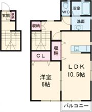 プラセールパームの間取り画像
