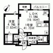 カーサスミレ トレスの間取り画像