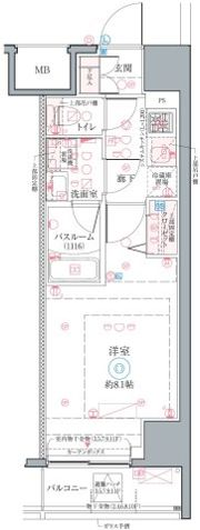 クレヴィスタお花茶屋の間取り画像