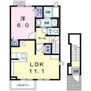 ミューズAの間取り画像