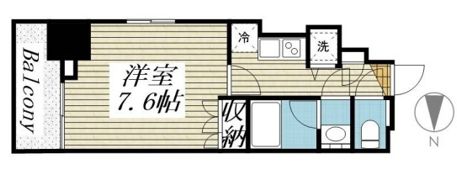 プレスタイル住吉の間取り画像