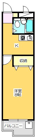 パズ昌栄Ⅰの間取り画像