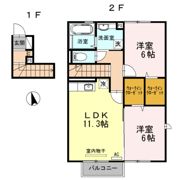アルカンシェル茨島の間取り画像