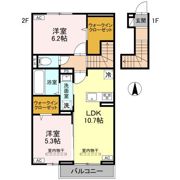 ハイトラスト Aの間取り画像