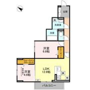 （仮）D-ROOM八幡町の間取り画像