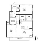 セジュールフローラの間取り画像