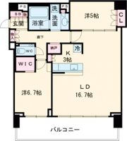 ベイシティタワーズ神戸WESTの間取り画像