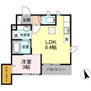 リヴェール山手の間取り画像