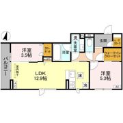 エテルネル近江の間取り画像