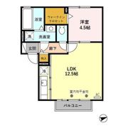 アルト スフィーダ Bの間取り画像