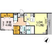 D crest八幡2丁目の間取り画像
