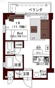 コリドール シュッドの間取り画像