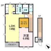 レジデンス夏見の間取り画像