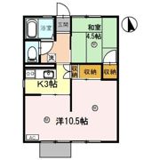 葉山ハイツ A棟の間取り画像