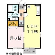 ラーゼンヴィラ Ⅱ棟の間取り画像
