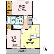 メルベーユ B棟の間取り画像