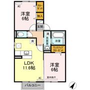 ディライト ステージ A棟の間取り画像