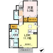 アイネヴェルト仁保津の間取り画像