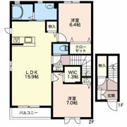 MastTown下門前 Eの間取り画像