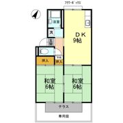プレジール周船寺Ⅱ A棟の間取り画像