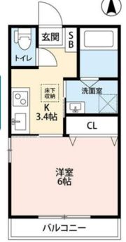 SmartSpace昭島の間取り画像