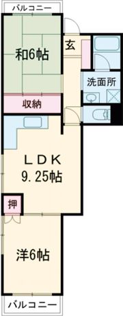 ジョイフル赤羽の間取り画像