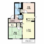 フォーレス旭の間取り画像