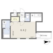 Cherim志賀本通の間取り画像