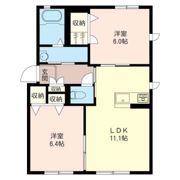 プレステージ・ヴィラ・サムズ Bの間取り画像