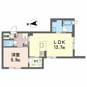 ベレオニシムラの間取り画像