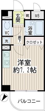 ネオマイム鶴見市場の間取り画像