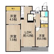 マンション・フォルツーナの間取り画像