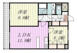 天山ガーデンハウスの間取り画像