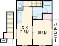 ヴェルハイム明石の間取り画像