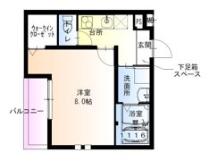 フジパレス湊サウスの間取り画像
