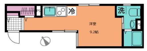 UMEX鶴見の間取り画像