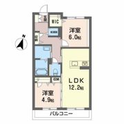ベレオ一ツ橋の間取り画像