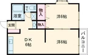 Mハイツ赤坂Ⅰの間取り画像