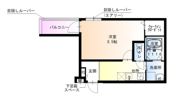 フジパレス湊サウスの間取り画像