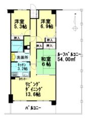 シャルマンコーポ桜井Ⅱの間取り画像