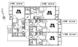 LASPACIO姪浜弐番館の間取り画像