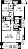 プレミスト仙台本町レジデンスの間取り画像