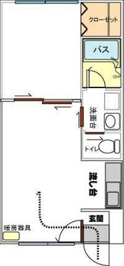 ピュアパレス柏木の間取り画像
