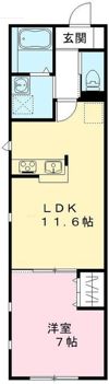 フェニックス神立の間取り画像