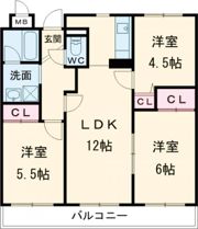 マンション・フォルツーナの間取り画像