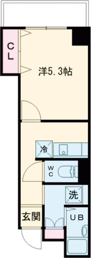 デ・クメール宝町の間取り画像