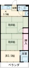 モリリン アパートの間取り画像