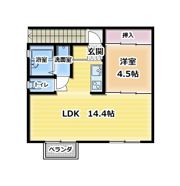 コーポ・アーサーの間取り画像