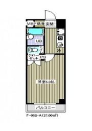 レジディア木場の間取り画像