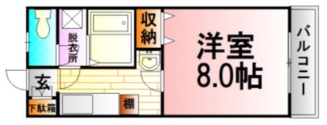 コンフォート和泉の間取り画像